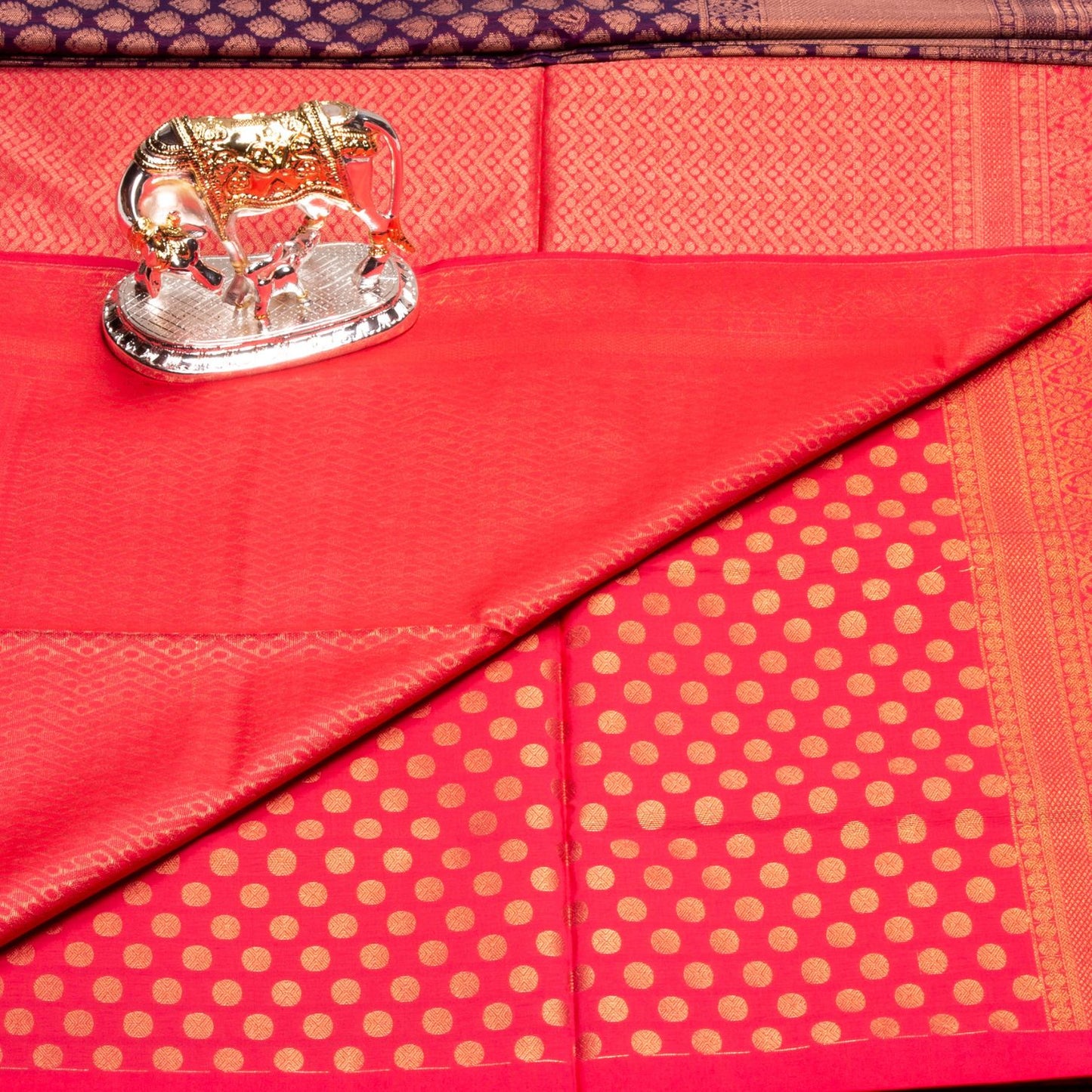 1000 Butta Purple Silk Saree | KA10073