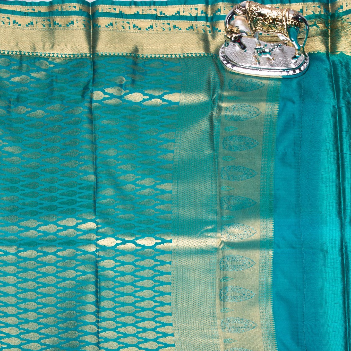 Kanchipuram Pure Chenese Purple Silk Saree | KA10160