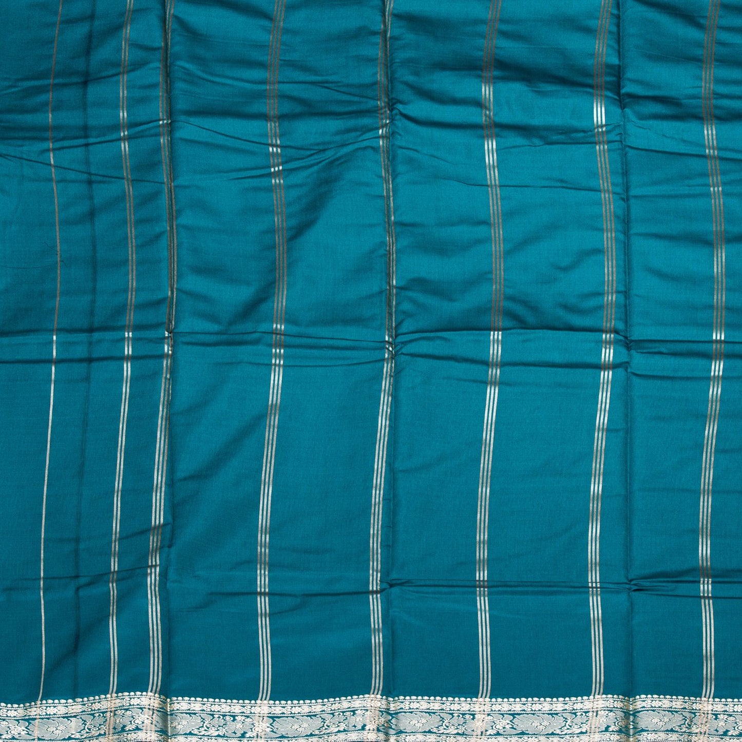 Kanchipuram Banarasi Mint Green Silk Saree | KA10096