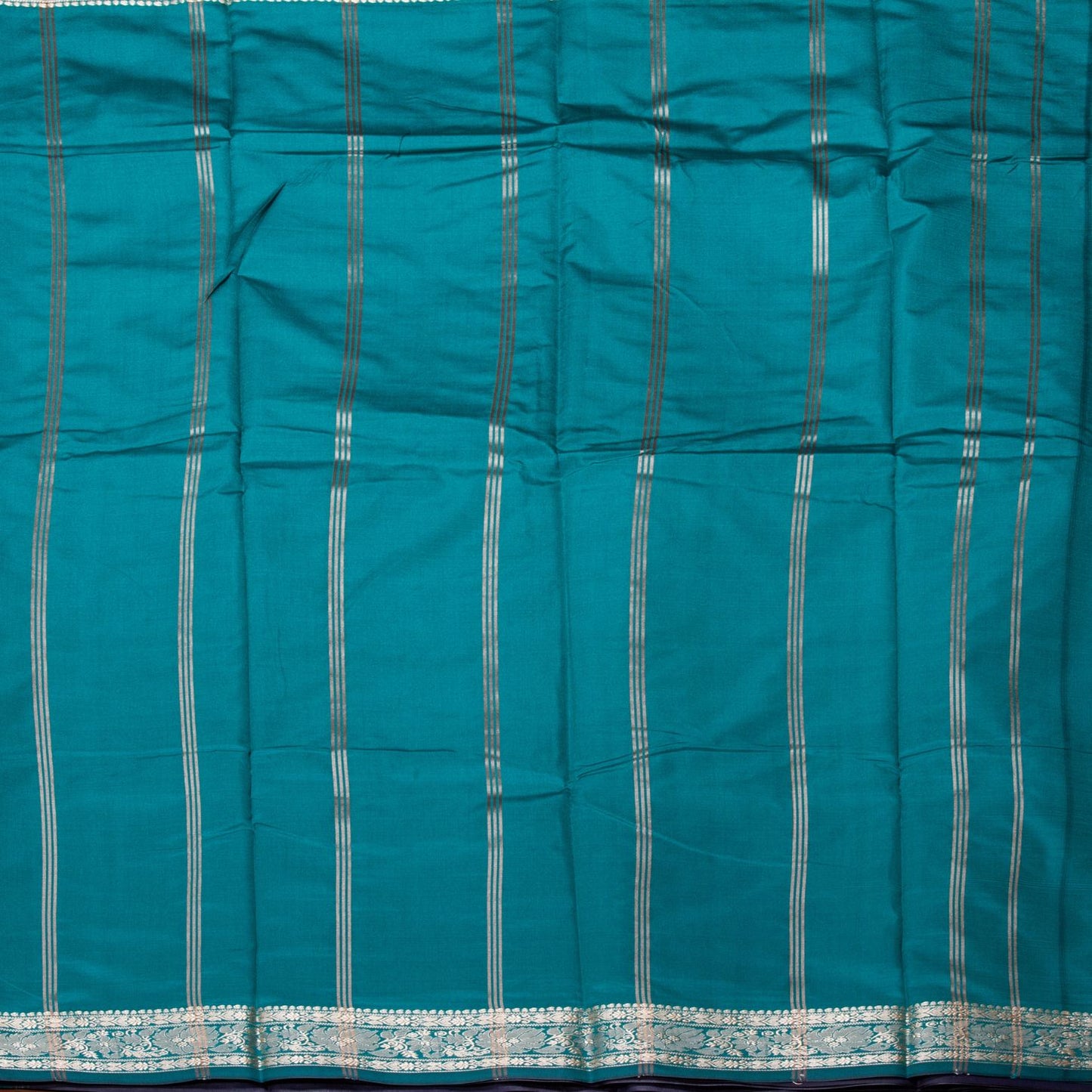 Kanchipuram Banarasi Indigo Silk Saree | KA10093