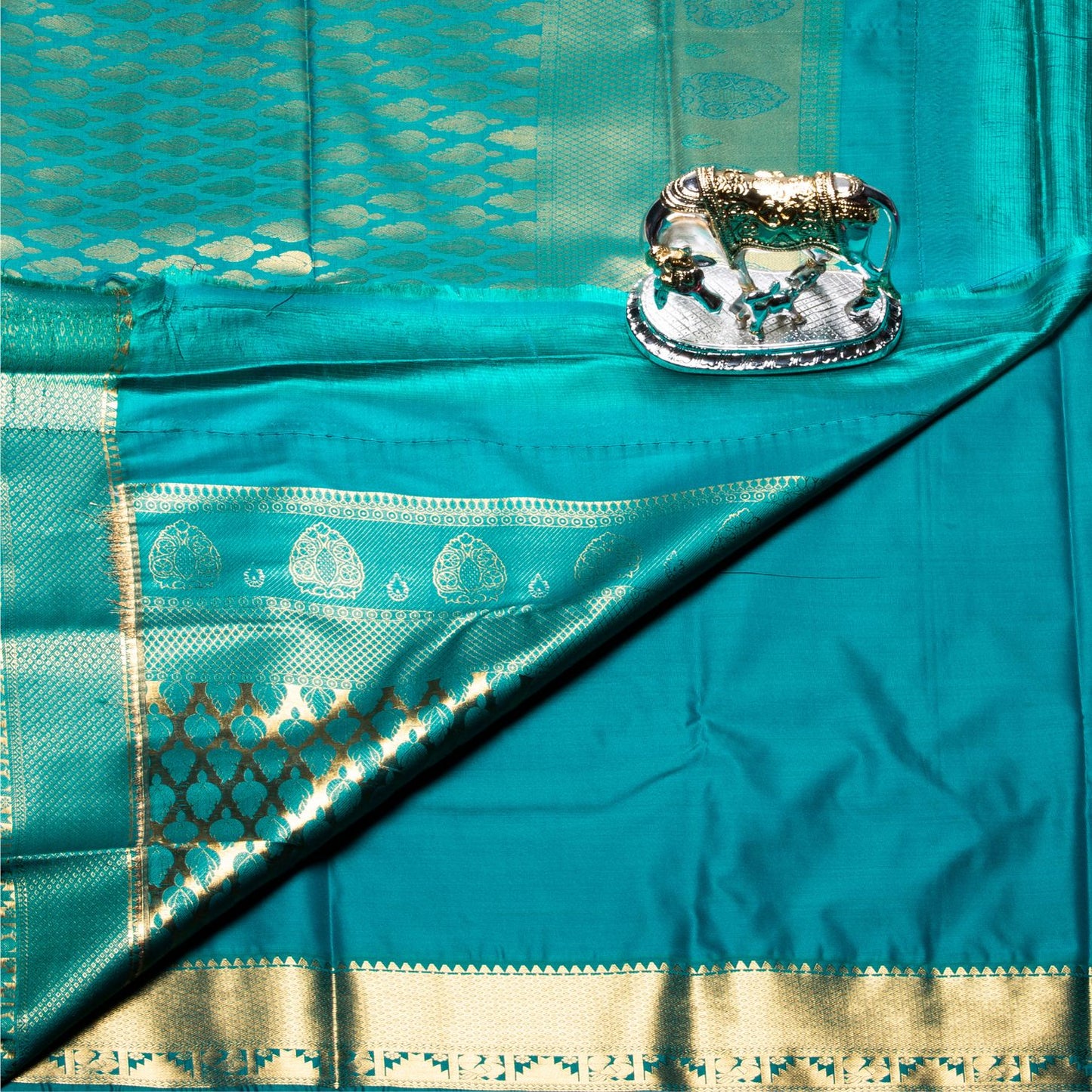 Kanchipuram Pure Chenese Purple Silk Saree | KA10160
