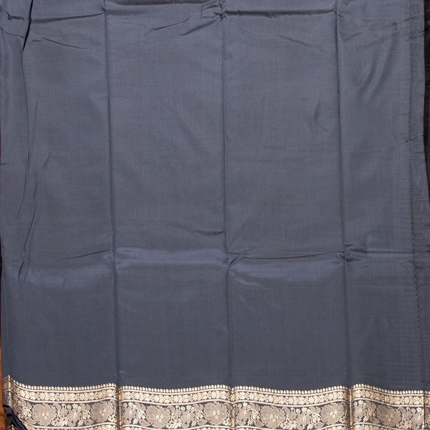 Kanchipuram Banarasi Black Silk Saree | KA10090