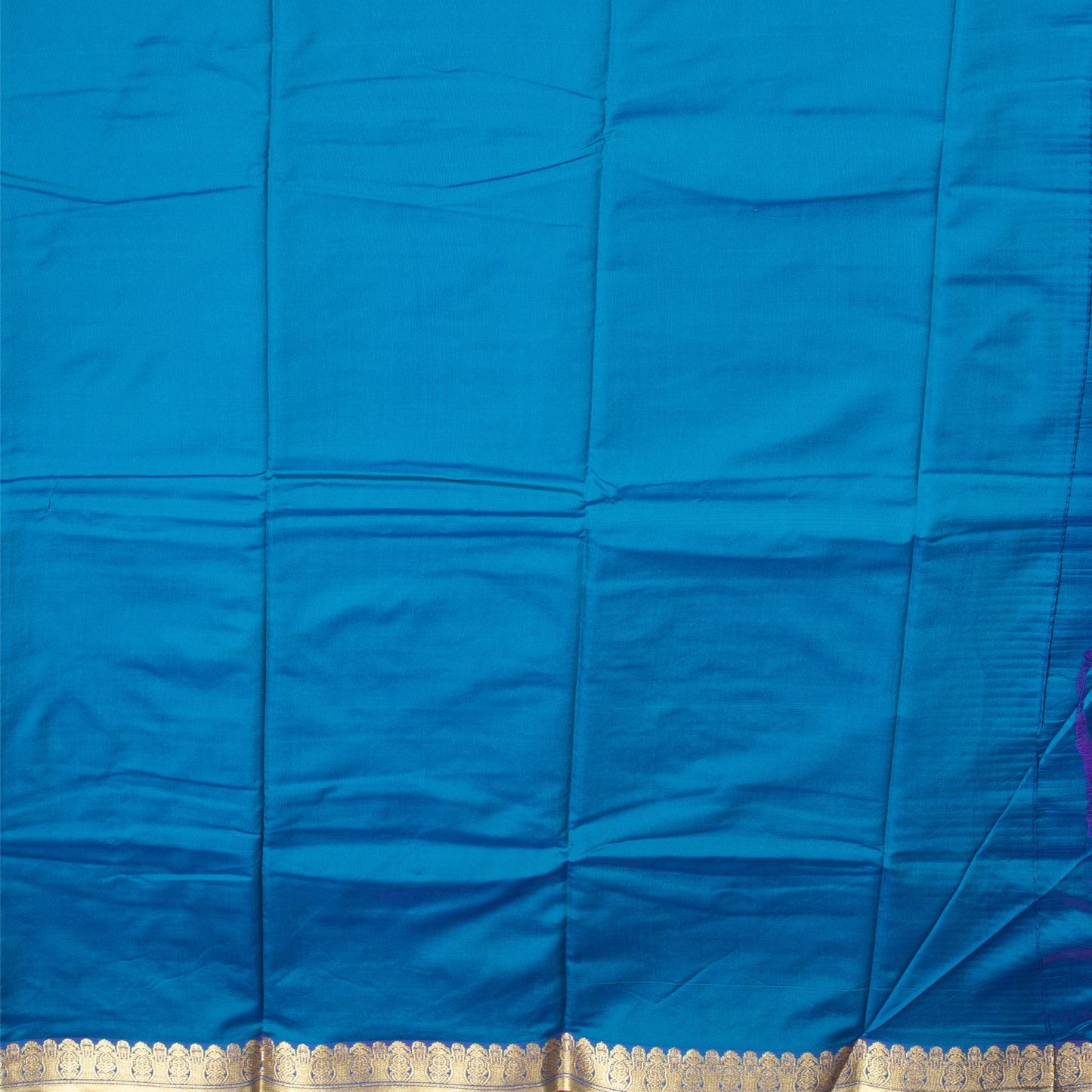 Kanchipuram Banarasi Magenta Dye Silk Saree | KA10083