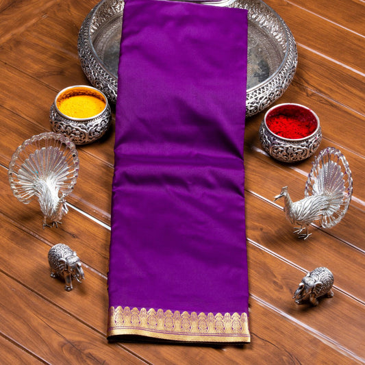 Kanchipuram Banarasi Fandago Pink Silk Saree | KA10079