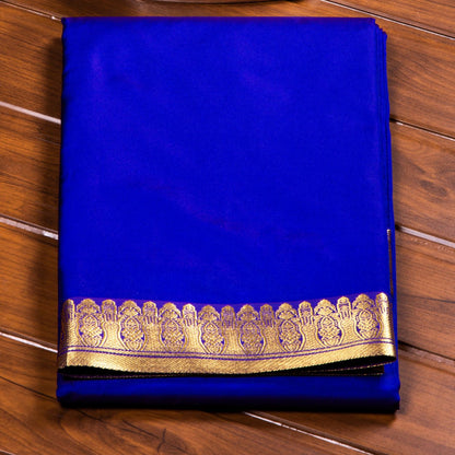 Kanchipuram Banarasi  Royale Blue Silk Saree | KA10078