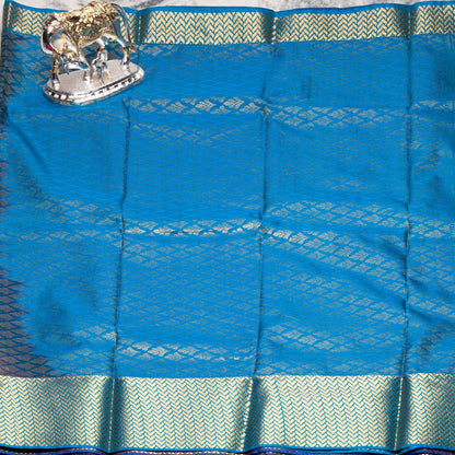 Kanchipuram Traditional Purple Silk Saree | KA10124