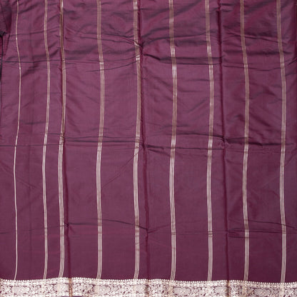 Kanchipuram Banarasi French Pink Silk Saree | KA10092