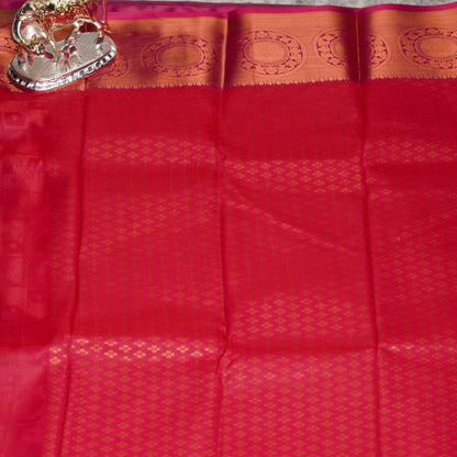 Kanchipuram Tissue Black Silk Saree | KA10217