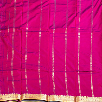Kanchipuram Banarasi Sea Green Silk Saree | KA10087