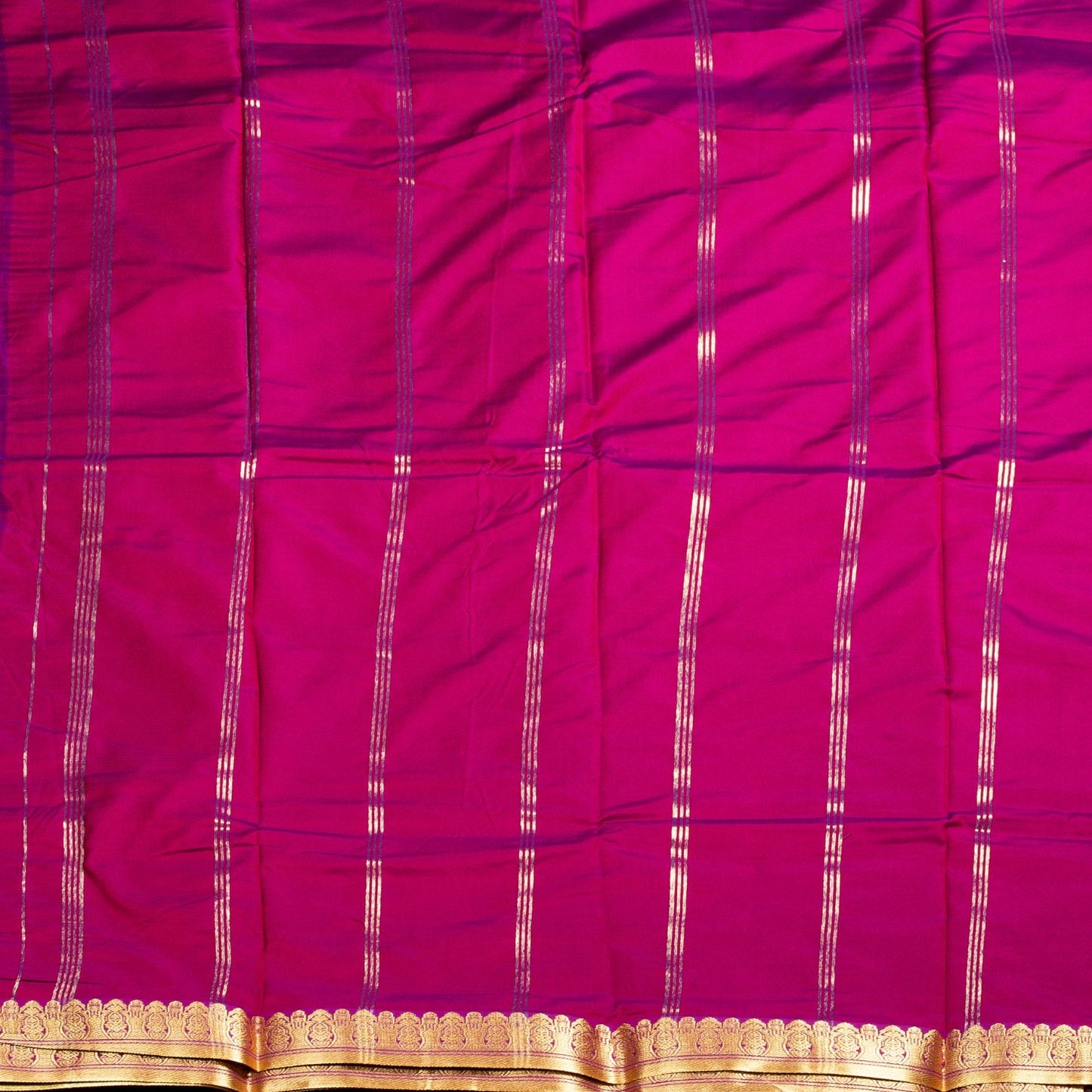 Kanchipuram Banarasi Olive Silk Saree | KA10088