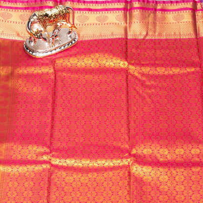 Kanchipuram Traditional Purple Silk Saree | KA10152