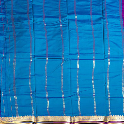 Kanchipuram Banarasi Fandago Pink Silk Saree | KA10079