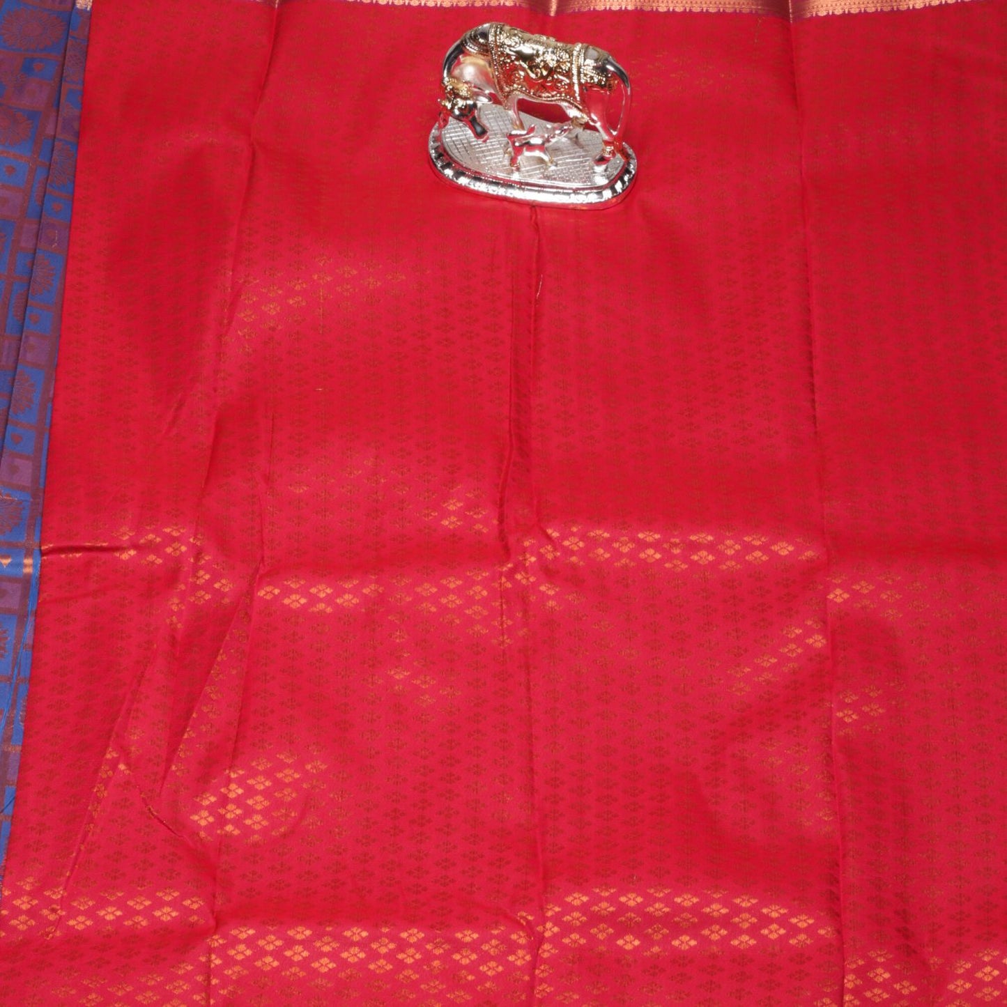 Kanchipuram Tissue Purple Silk Saree | KA10218