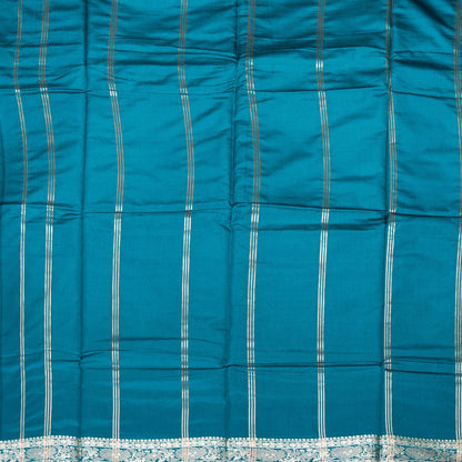 Kanchipuram Banarasi China Rose Silk Saree | KA10089