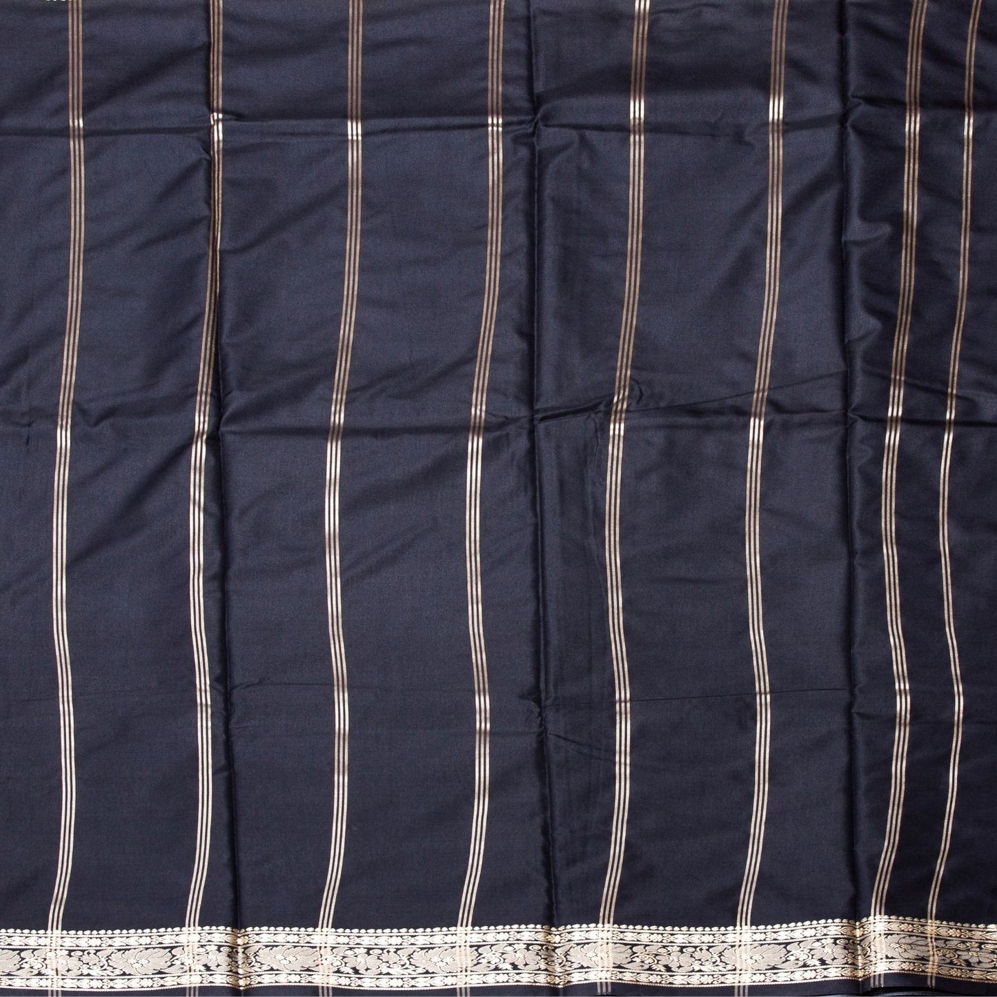 Kanchipuram Banarasi Grey Silk Saree | KA10091