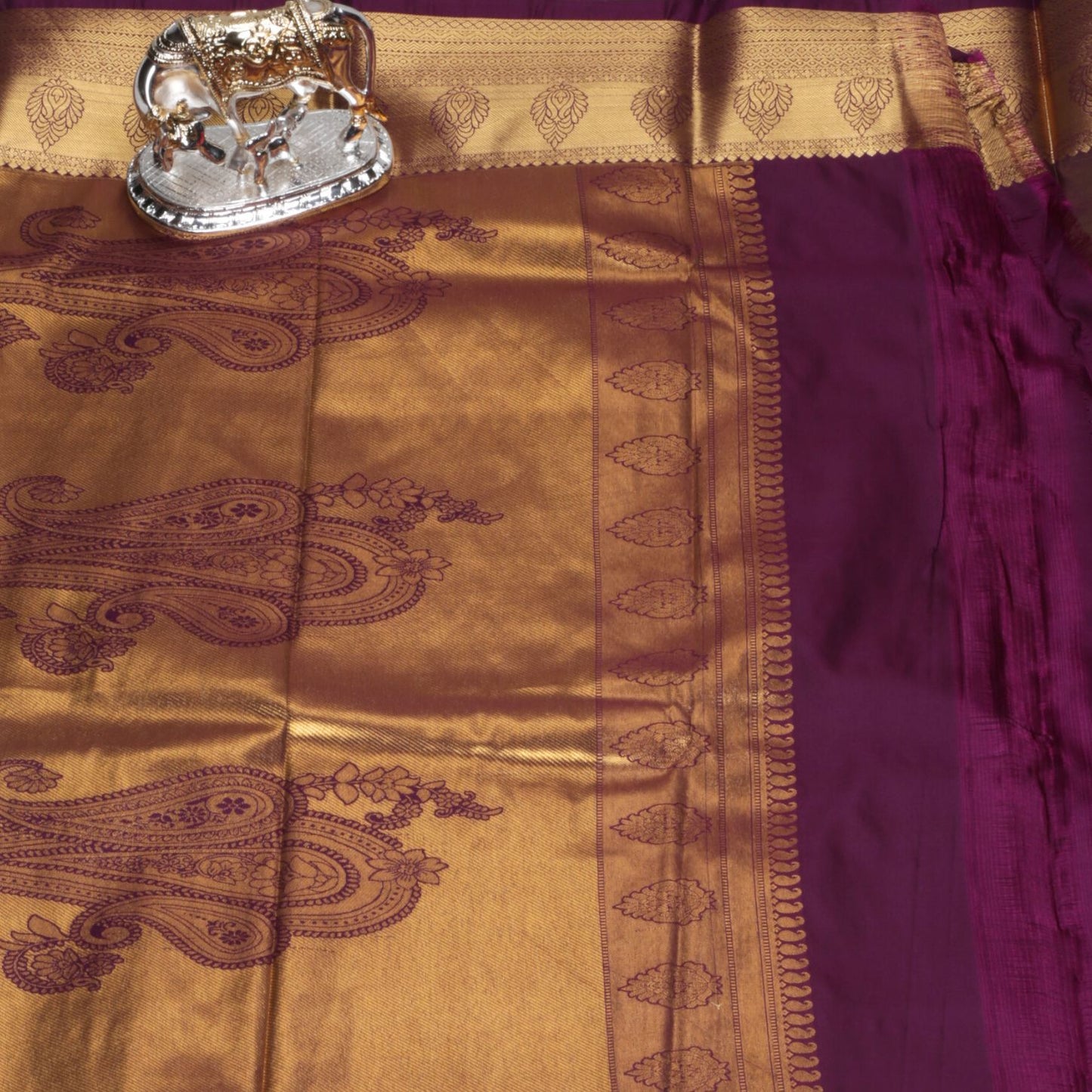 Kanchipuram Pure Lime Green Silk Saree | KA10225