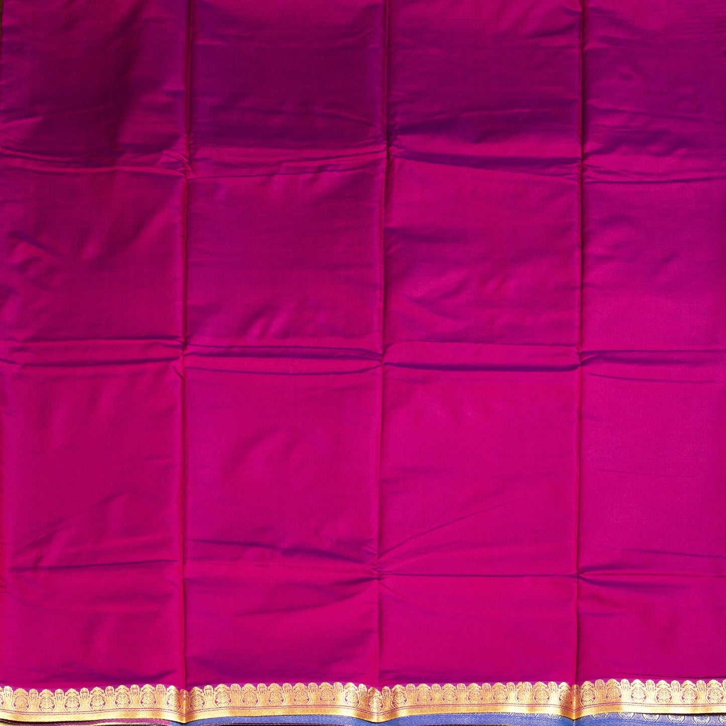 Kanchipuram Banarasi Dark Sky Blue Silk Saree | KA10084