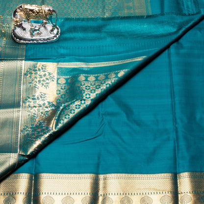 Kanchipuram Traditional Plum Silk Saree | KA10155
