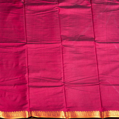Kanchipuram Banarasi Lite Black Silk Saree | KA10081