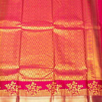Kanchipuram Traditional Purple Silk Saree | KA10152