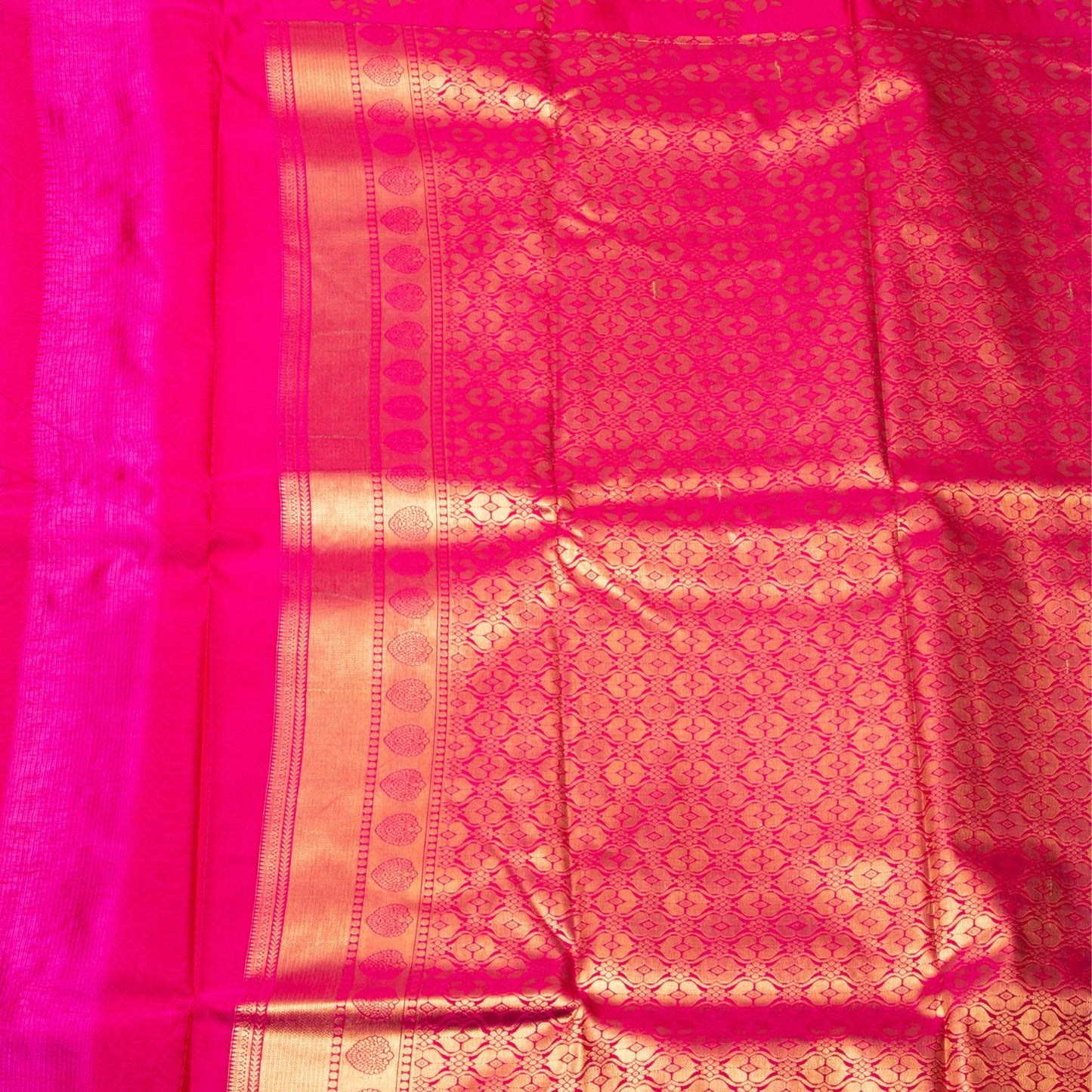 Kanchipuram Traditional Haladhi Silk Saree | KA10153