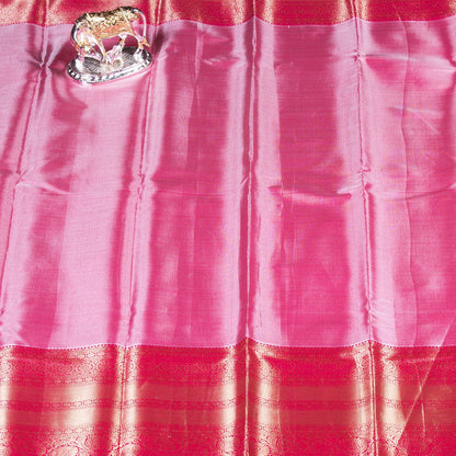 Kanchipuram Tissue Golden Shade Silk Saree	| KA10171