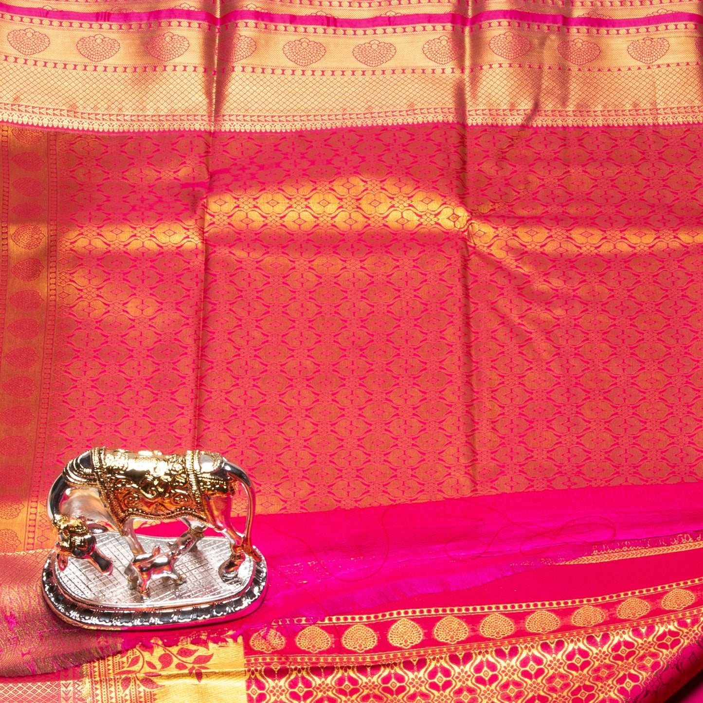 Kanchipuram Traditional Purple Silk Saree | KA10152