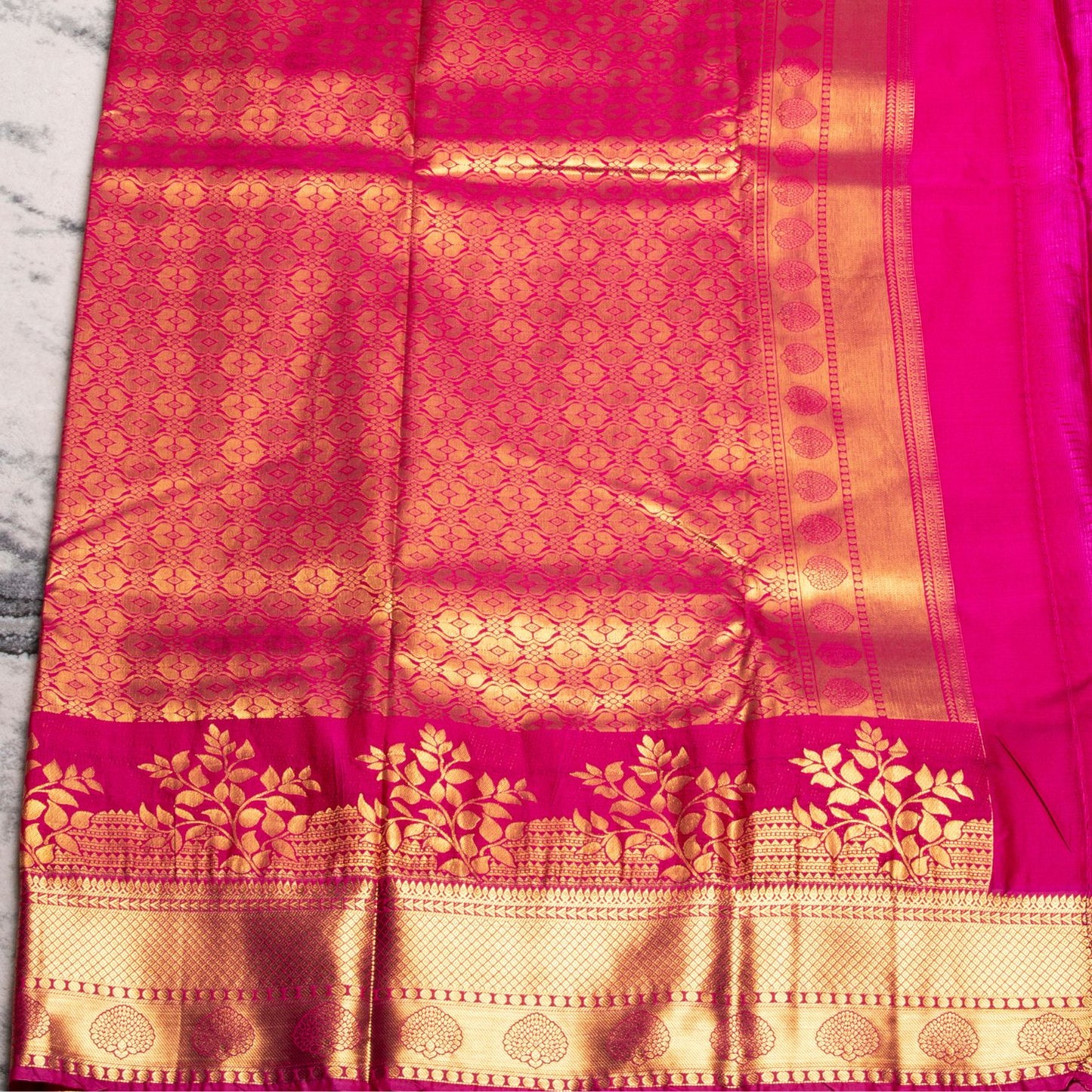 Kanchipuram Traditional Mint Silk Saree | KA10151